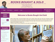 Tablet Screenshot of booksinstore.co.uk